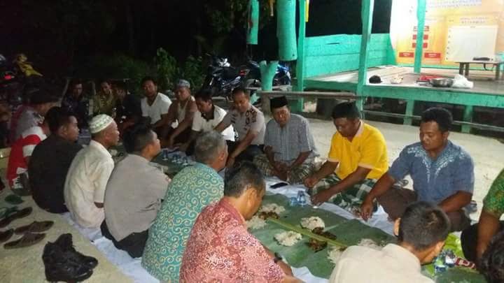 Temu Pamit, Kapolsek Dadan Sampaikan Pesan Kamtibmas